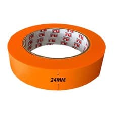Image of Q1/RJ MASKING TAPE 24/36/48mm PAINTER PAINTING AUTOMOTIVE EASY TEAR