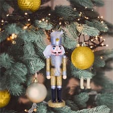 Image of Nutcracker Christmas Tree Decoration Hanging Ornament Festive