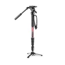 Image of Manfrotto Element MII Video Monopod Aluminium Kit with Fluid Head