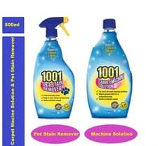 Image of 1001 Cleaning Mousse 350ml Carpet Tough Stain Remover & Shampo 500ml Remvs Dirt
