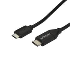 Image of StarTech.com USB C to Micro USB Cable - 3 ft / 1m - USB 2.0 Cable - Micro USB Co