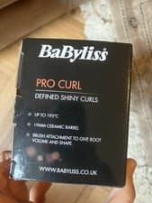 Image of Babyliss 19mm Pro Curl Heat Tong - Defined Shiny Curls 2284U 195 C Maximum Temp