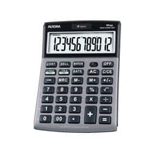 Image of Aurora DT661 Desktop Calculator Silver