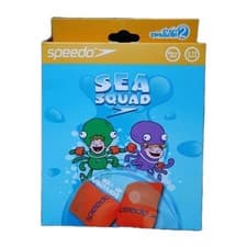 Image of SPEEDO UNISEX JUNIOR KIDS ROLL UP ARMBANDS CHILDREN 2-12 YEARS SWIMMING ORANGE