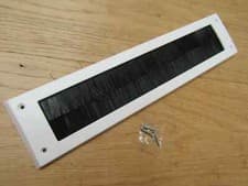 Image of LETTERBOX DRAUGHT EXCLUDER WITHOUT COVER FLAP WHITE