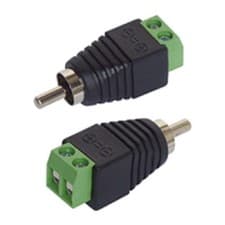 Image of Adapter Cinch/RCA Plug 2-Pack