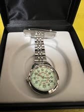 Image of Sekonda Nurses Fob Watch Luminous Face New In Box Battery Fitted