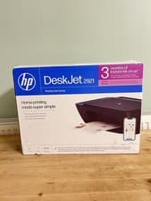 Image of HP DeskJet 2921 All in One Colour Printer Wireless Print, Scan & Copy - Black