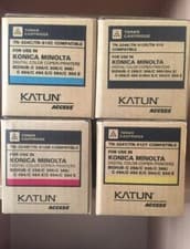 Image of Konica Minolta Toner Full Set C454/ C308/C458/C368 - C+M+Y+K -KATUN NEW