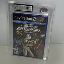 Image of Star Wars Battlefront 2 PS2 First Print UKG 85 Graded Playstation 2 Sealed Rare
