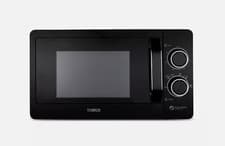 Image of Tower 800W 20L Manual Microwave in Black T24042BLK - Tower 3 Year Guarantee