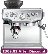 Image of Sage The Barista Express BES875UK Bean to Cup Coffee Machine Stainless Steel*