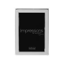 Image of Impressions Silverplated Photo Frame 4x4 4x6 5x7 6x8 8x10 + Multi Picture Frame