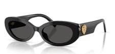 Image of Dolce & Gabbana 4537 53 501/87 Sunglasses Black/Dark Grey