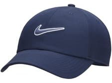 Image of Nike Untructured Swoosh Cap Midnight Navy M / L Official Merchandise Brand New