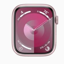 Image of Apple Watch Series 9 45mm Aluminium Case- Pink, GPS Very Good