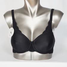 Image of Triumph Amourette 300 W01 bra wired 0004/04 black Minimiser unpadded NEW