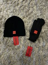 Image of Hugo Boss - Hat & Glove Set | Perfect For Winter | Unisex