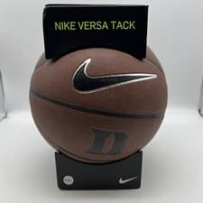 Image of Nike Versa Tack Basketball Duke University Size Full 29.5" Brown Blue Devils