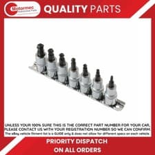 Image of Laser Tools Ball End Hex Socket Bit Set 3/8"D 7pc - MPN 2179