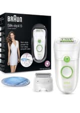Image of Braun Silk-épil 5 Epilator - White/Green
