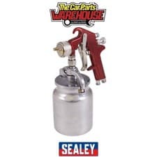 Image of Sealey S720 Suction Feed Spray Gun 2mm Set-Up