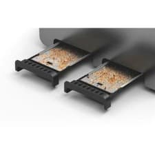 Image of Bosch DesignLine TAT5P445GB 4 Slice Toaster - Graphite