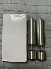 Image of Electric Salt & Pepper Grinders Stainless Steel