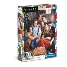 Image of Puzzle 1000 Compact Friends Clementoni Puzzle Top Quality Best
