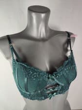Image of NEW Boux Avenue Emerald Vivianna Longline Bra Lingerie Underwired Bra RRP£38