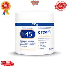 Image of E45 Dermatological Cream Treatment for Dry Skin Conditions -350 g