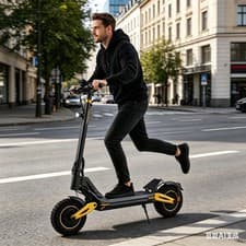Image of 12" Off-Road Electric Scooter Dual motor 60V 23Ah 60-70KM Range Adult E-Scooters