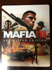 Image of Mafia III Definitive Edition PS3/PS4/XBOX “CUSTOM”Steelbook Case (NO GAME)
