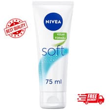 Image of NIVEA Soft Moisturising Cream (75ml), 48H Moisturising Cream for Face, Body and