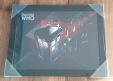 Image of Doctor who Framed Tardis Print in a brand new frame fully licensed 40cm x 30cm