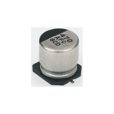 Image of 10 x Panasonic Aluminium Electrolytic Capacitor EEEFC1C471AP, 470uF 16V dc