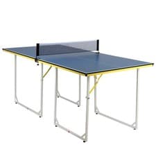 Image of Midsize Ping Pong Table Tennis Foldable Portable 183cm Table Indoor Outdoor