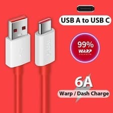 Image of Genuine OnePlus 3 5 6 7 8 9 10 11 NORD USB Fast Charger Type-C Warp Dash Cable