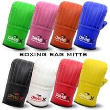 Image of Dimex Boxing Bag Mitts Gloves Grappling Punch Bag MMA UFC Muay Thai Training