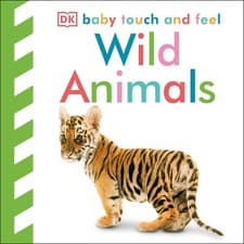 Image of Baby Touch and Feel Wild Animals by DK (English) Board Book Book