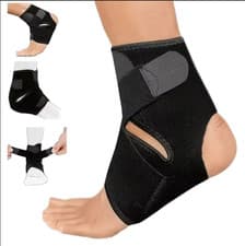 Image of Ankle Support Brace, Breathable Neoprene Sleeve, Adjustable Wrap! (2 Pack)