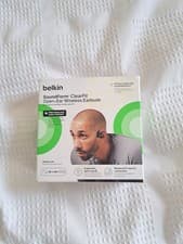 Image of Belkin SoundForm ClearFit - Open-Ear Wireless Earbuds - IPX5 Waterproof - BLACK