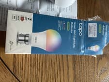 Image of TP-Link Tapo L530B Smart Wi-Fi Light Bulb | Multicolor | B22 Bayonet Fitting