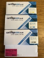 Image of Toner cartridges for Dell 2150cdn, 2150cn, 2155cdn, 2155cn - Blk, Cyan, Yel.