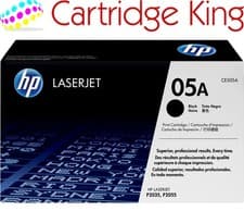 Image of HP 05A Black Original LaserJet Toner Cartridge - CE505A
