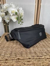 Image of Hugo Boss Parfums black bum bag belt waist pack /new