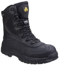 Image of Amblers Safety Black AS440 Hybrid Metal Free Hi-leg Waterproof Safety Boots