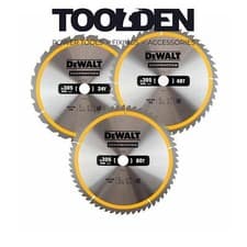 Image of DeWalt DT1964 305 x 30mm 24T/48T/60T Construction Circular Saw Blade (Pack of 3)