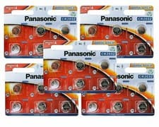 Image of 30 Panasonic CR2032 Lithium Coin Cell 2032 3V Battery Car Key Fobs Toys Remote