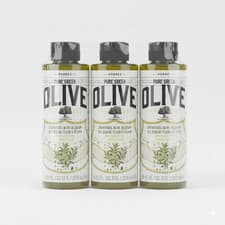 Image of 3x Korres Natural Pure Greek Olive & Olive Blossom Shower Gel 250 ml (Pack 3)